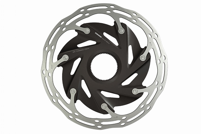 SRAM Red eTap AXS D1 2X Electronic Flat-Mount Groupset Centerlock Rotor