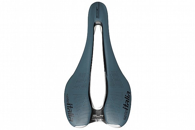 Selle Italia SLR Boost Gravel TI316 Superflow Saddle Blue Granite