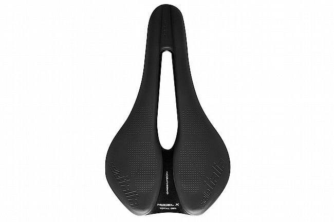 Selle Italia Model X Green Comfort Plus Superflow Saddle Black - 145mm x 245mm