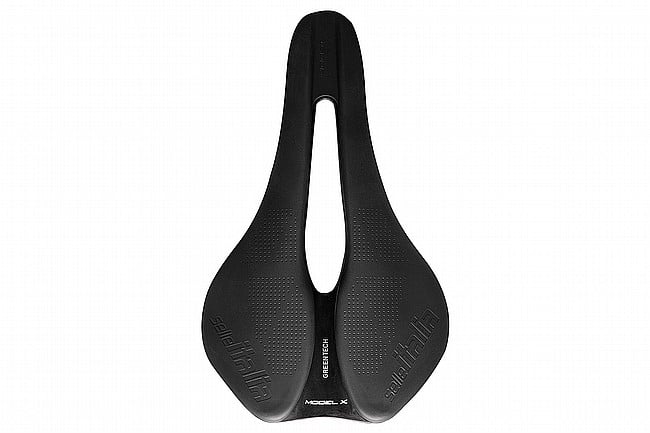 Selle Italia Model X Green Superflow Saddle Black - 145mm x 245mm