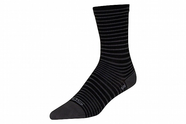 Sock Guy SGX 6" Stripes Sock Black Stripes