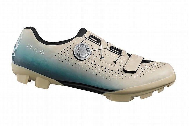 Shimano SH-RX600 Gravel Shoe Beige/Blue
