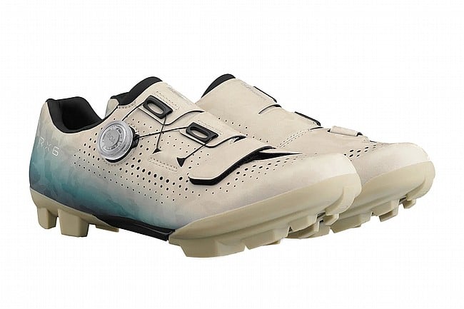 Shimano SH-RX600 Gravel Shoe Beige/Blue