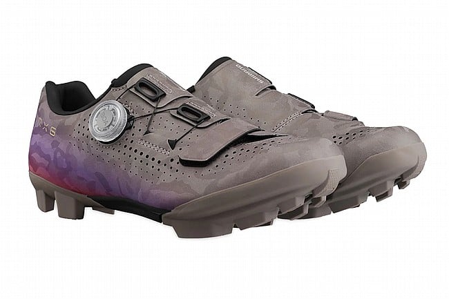 Shimano Womens SH-RX600 Gravel Shoe Gray/Purple