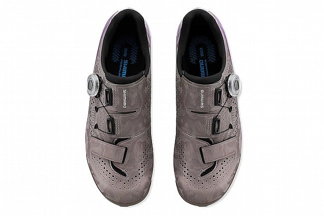Shimano Womens SH-RX600 Gravel Shoe Gray/Purple