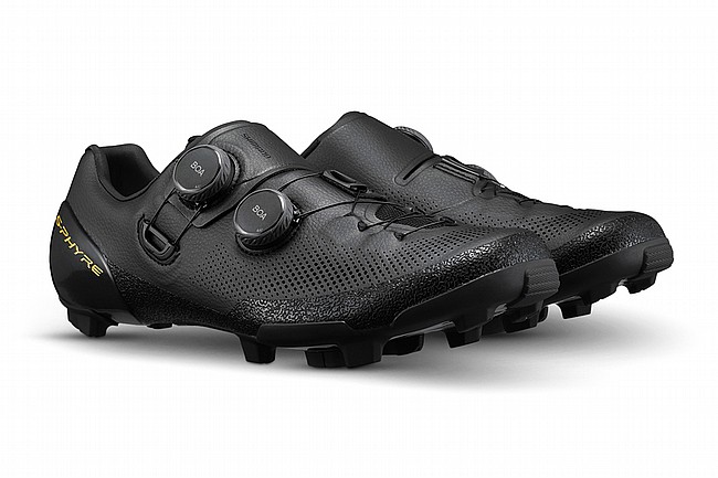 Shimano Mens SH-RX910E Wide S-Phyre Gravel Shoes  Black