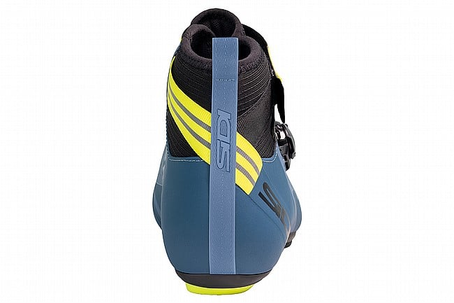 Sidi Nix Winter Road Cycling Boot Navy/Yello Fluo