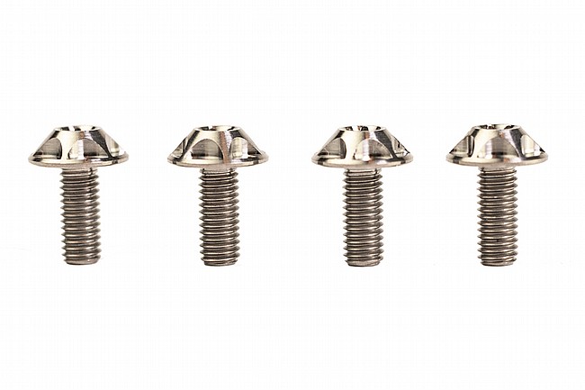 Silca Titanium Cage Bolts (4 Pack) Raw Titanium