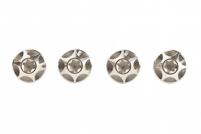 Silca Titanium Cage Bolts (4 Pack) Raw Titanium