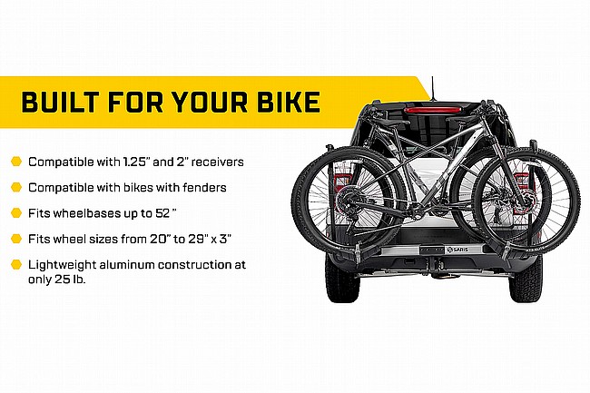 Saris Freedom 2-Bike Hitch Rack 