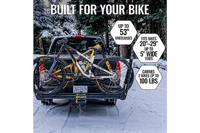 Saris MHS Duo 2-Bike Kit Hitch Rack 