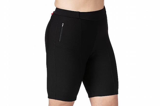 Terry Womens Tour Short - Plus Size Black