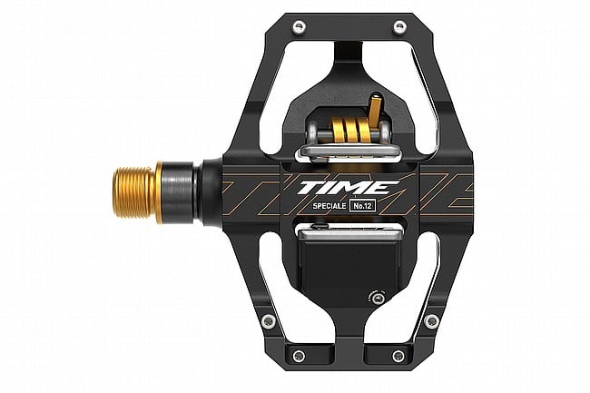 Time Speciale 12 Pedals Black/Gold - Large