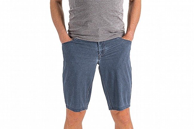 Sportful Mens Indigo Giara Overshort Blue Denim Delave