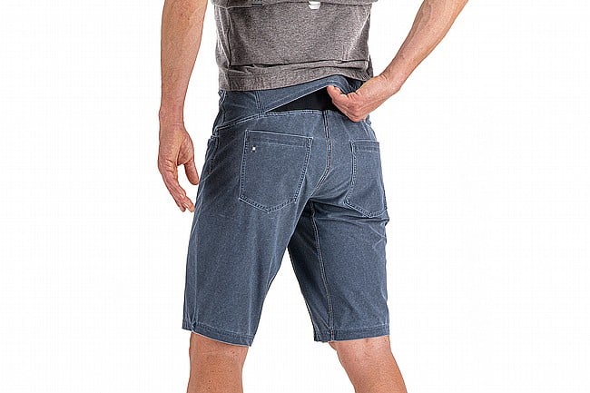 Sportful Mens Indigo Giara Overshort Blue Denim Delave