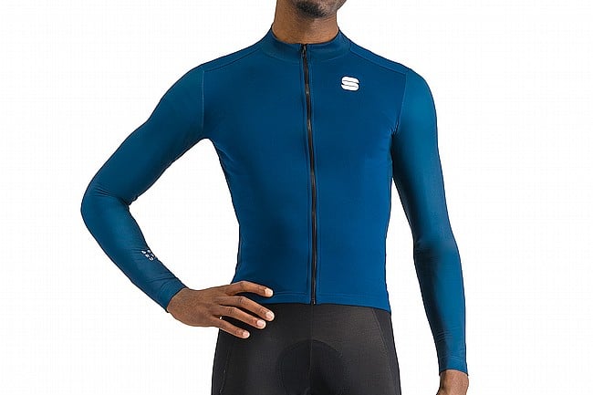 Sportful Mens SRK Thermal Jersey Teal Blue