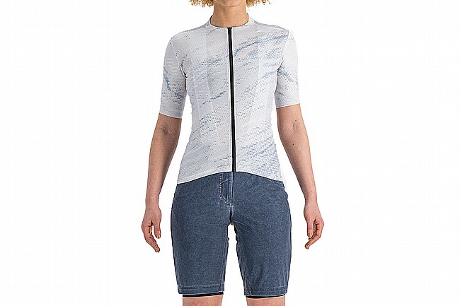 Sportful Womens Indigo Giara Overshort Blue Denim Delave