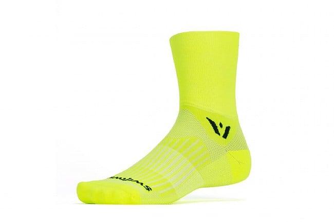 Swiftwick Aspire Four Sock Hi-Vis Yellow