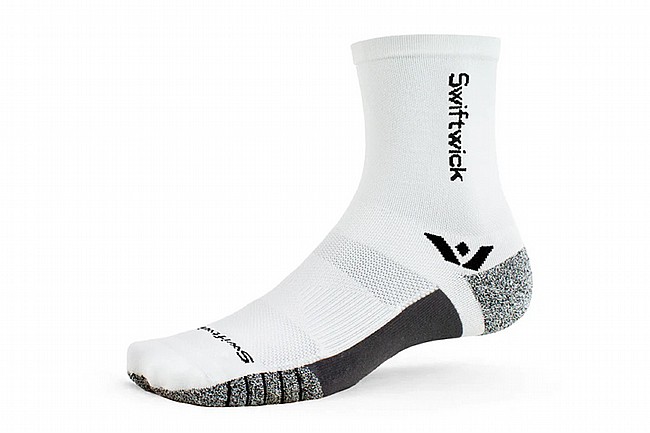 Swiftwick Flite XT Mid-Crew Sock White