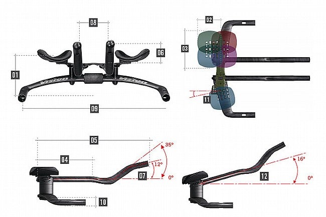 Vision TriMax Carbon Si013 Handlebar 