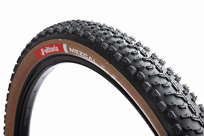 Vittoria Mezcal XC Race G2.0 29 Inch MTB Tire 29 x 2.4 - Black/Brown