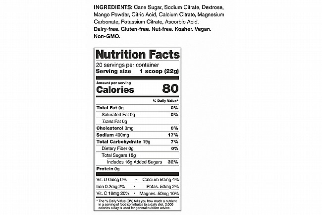 Skratch Labs Hydration Sport Drink Mix (60 Servings) Mango