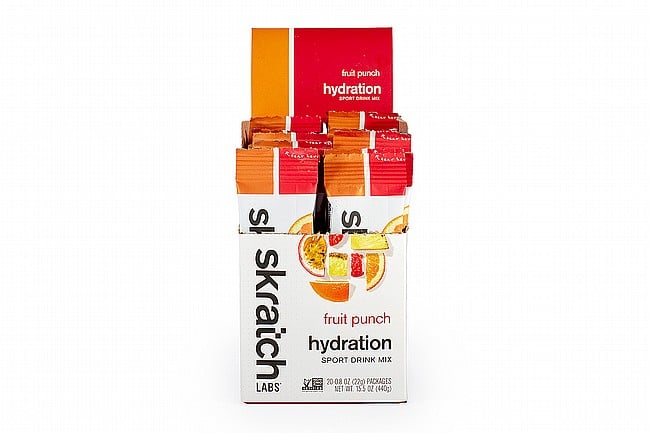 Skratch Labs Hydration Sport Drink Mix (Box of 20) Fruit Punch