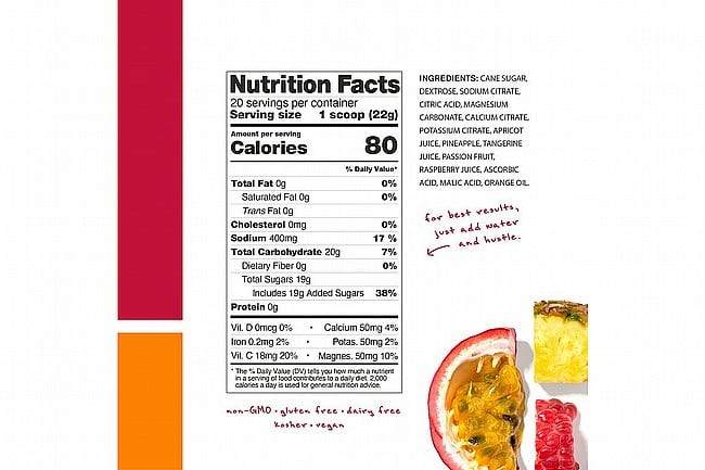 Skratch Labs Hydration Sport Drink Mix (20 Servings) Fruit Punch