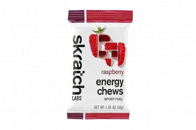 Skratch Labs Energy Chews Sport Fuel(Box of 10) Raspberry