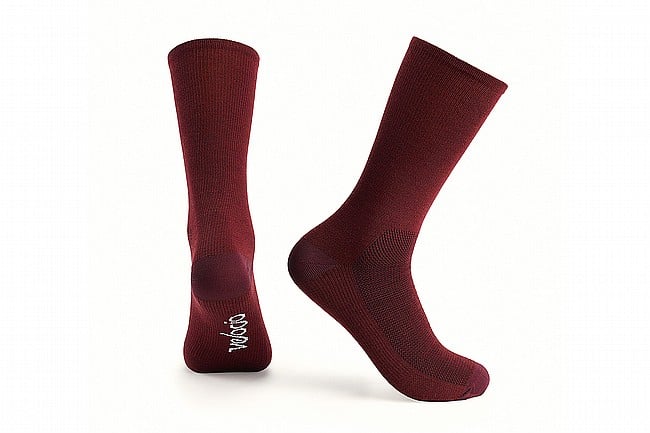 Velocio Luxe Sock Dark Red