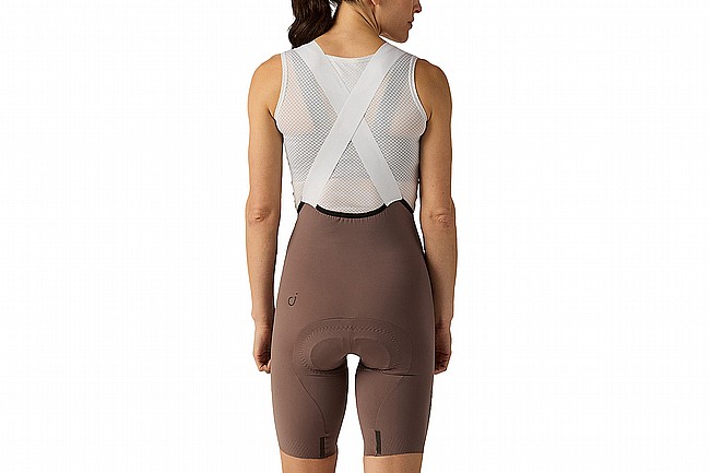 Velocio Womens Luxe Bib Short  Plum Truffle