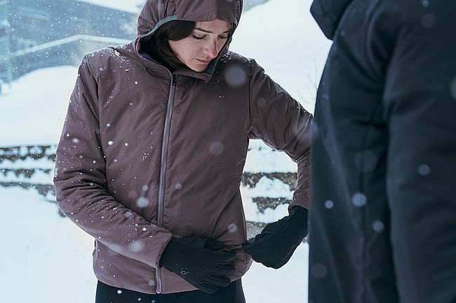 Velocio Womens Ultrapack Insulated Hoodie 