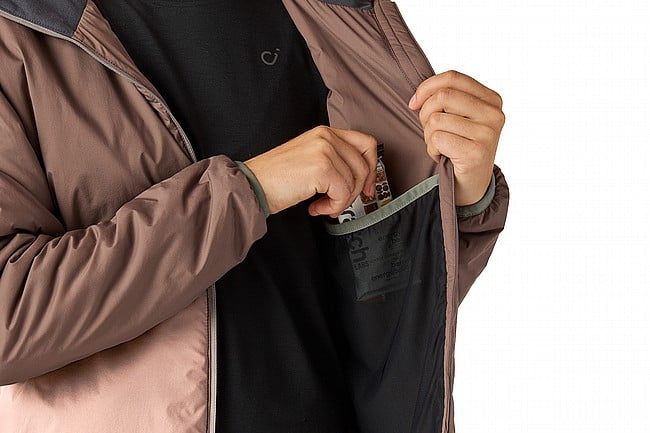 Velocio Womens Ultrapack Insulated Hoodie Plum Truffle