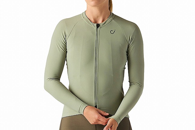 Velocio Womens One Long-Sleeve Jersey  Lily Pad