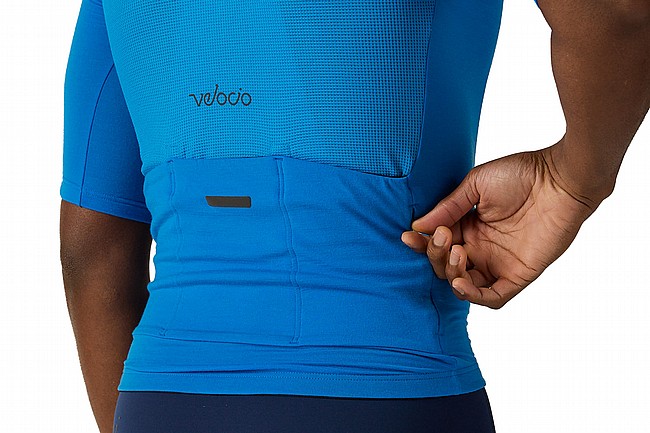 Velocio Mens LUXE Merino Jersey  French Blue 