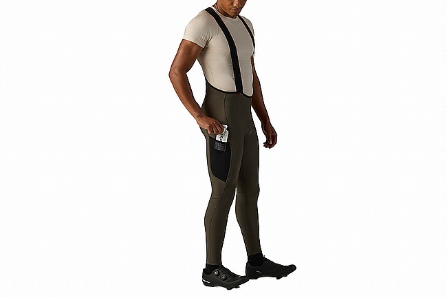 Velocio Mens LUXE Thermal Bib Tight Plum Truffle