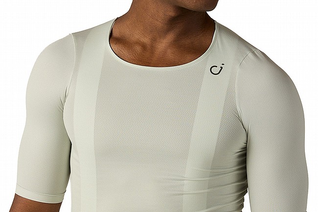 Velocio Mens LUXE Ultralight Zipperless Jersey  Zephyr Blue