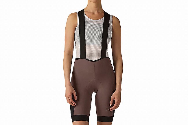 Velocio Womens Adventure Cargo Bib Shorts Plum Truffle