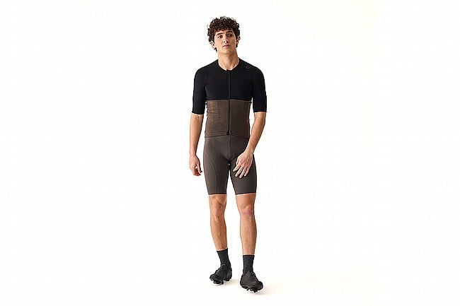 Velocio Mens Merino Luxe Colorblock Jersey  Black/Olive
