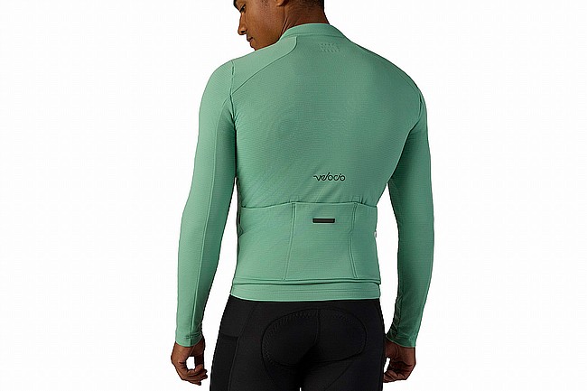 Velocio Mens Luxe Thermal Long-Sleeve Jersey Malachite Green
