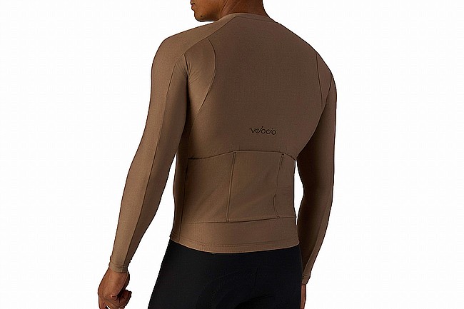 Velocio Mens One Long-Sleeve Jersey Coffee Quartz