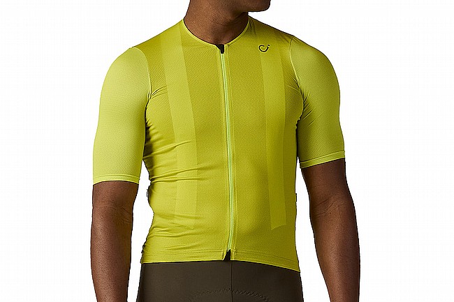 Velocio Mens LUXE Ultralight Jersey  Bright Chartreuse