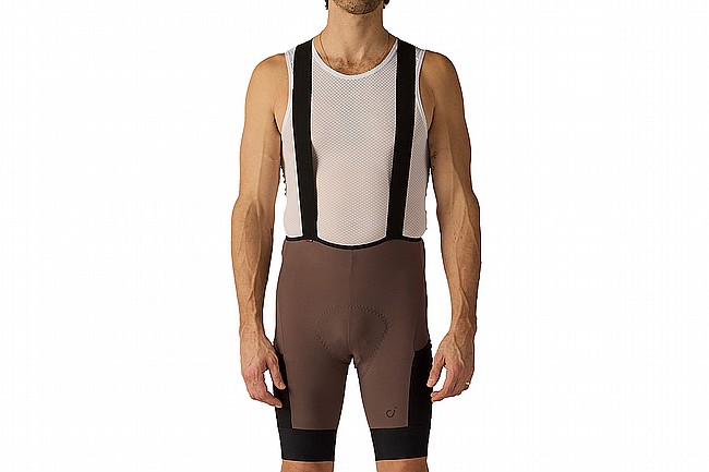 Velocio Mens Adventure Cargo Bib Short  Plum Truffle