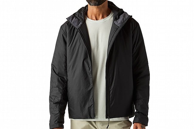 Velocio Mens Ultrapack Insulated Hoodie  Black