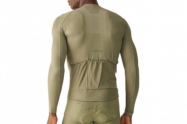 Velocio Mens Ultralight Mesh Long Sleeve Jersey Deep Lichen
