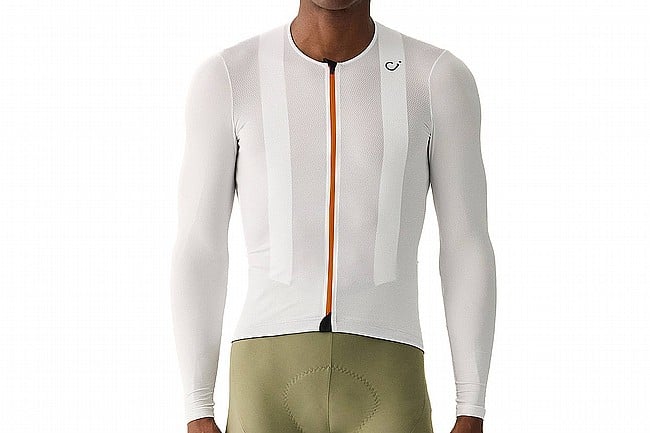Velocio Mens Ultralight Mesh Long Sleeve Jersey Undyed