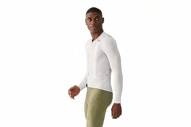 Velocio Mens Ultralight Mesh Long Sleeve Jersey Undyed