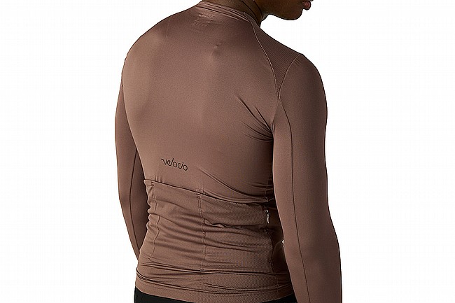 Velocio Mens LUXE Ultralight Long Sleeve Jersey  Plum Truffle