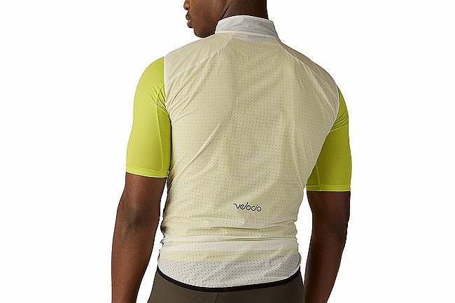 Velocio Mens LUXE Ultralight Vest  Undyed - Chartreuse 