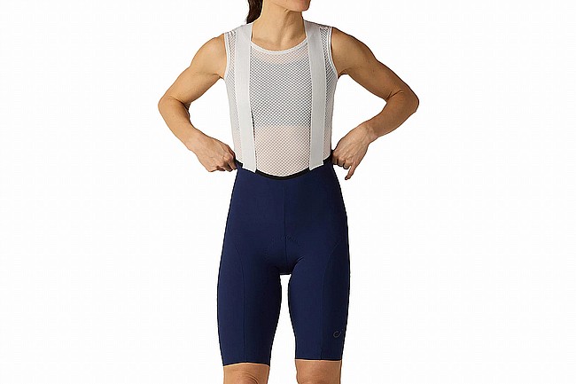 Velocio Womens Luxe Ultralight Bib Shorts Navy